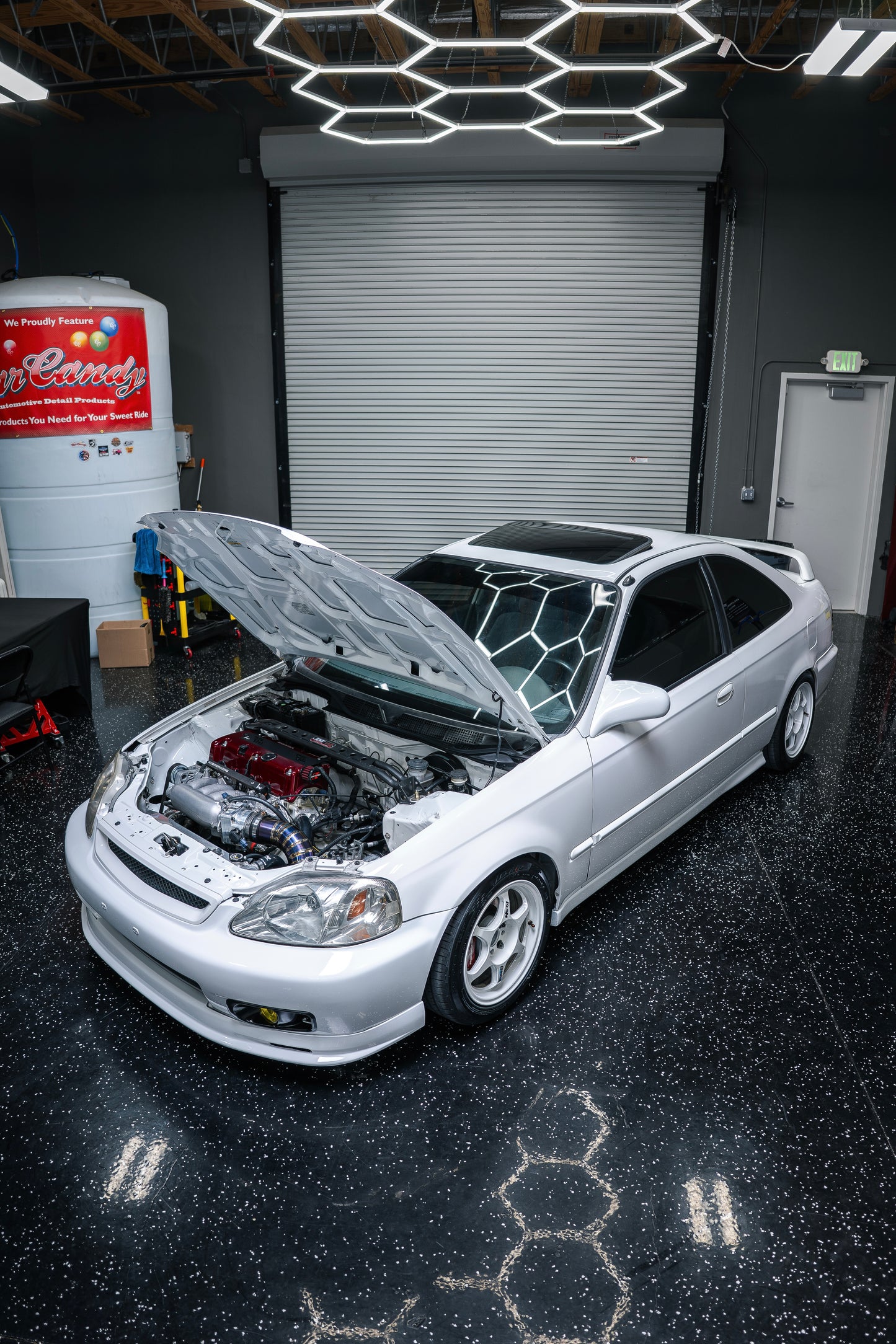 K24 2000 Honda Civic Digital Art!